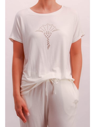 Joop! Bodywear Pyjama-Oberteil in Weiß
