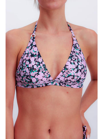 Joop! Bodywear Bikini-Oberteil in Dunkelblau/ Rosa