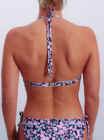 Joop! Bodywear Bikini-Oberteil in Dunkelblau/ Rosa