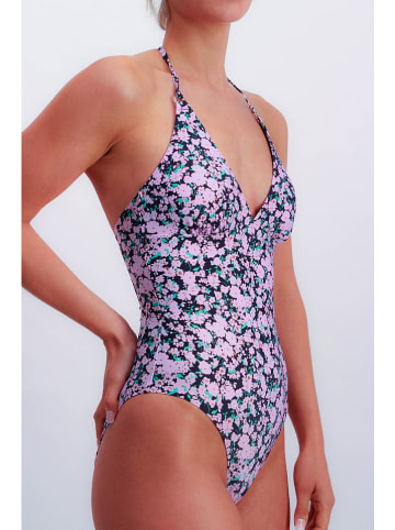 Joop! Bodywear Strój kąpielowy w kolorze granatowo-jasnoróżowym