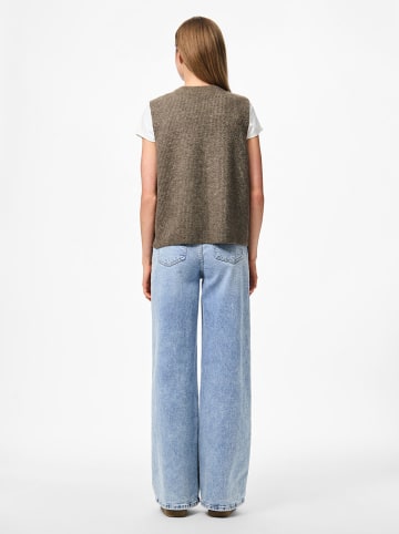 Pieces Bodywarmer "Pcsilly" bruin