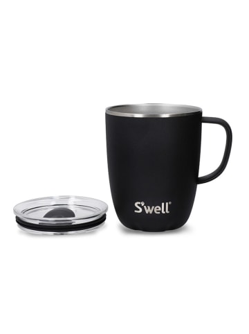 S'well Kubek termiczny "Onyx" w kolorze czarnym - 350 ml