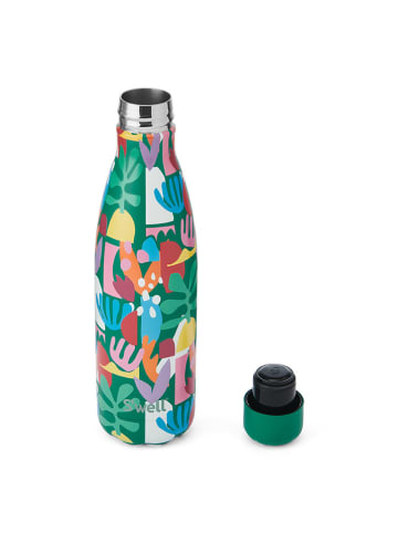S'well Isoleerfles "Paper Cutouts" groen/meerkleurig - 500 ml