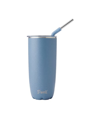 S'well Edelstahl-Thermobecher "Desert Sky" in Hellblau - 700 ml