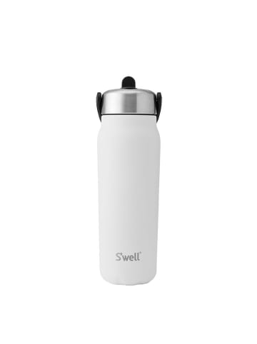 S'well Edelstahl-Isolierflasche ''Moonstone'' in Weiß - 700 ml