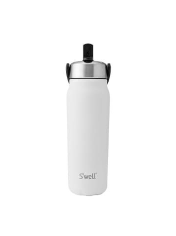 S'well Edelstahl-Isolierflasche ''Moonstone'' in Weiß - 700 ml