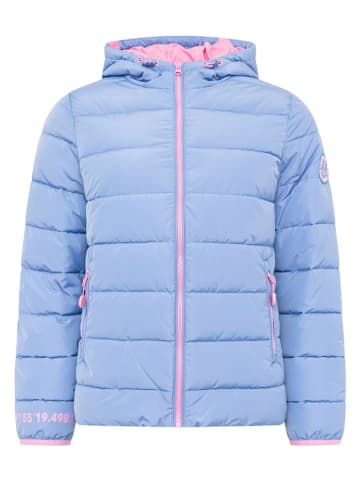 Zwillingsherz Steppjacke "Moin Moin" in Hellblau