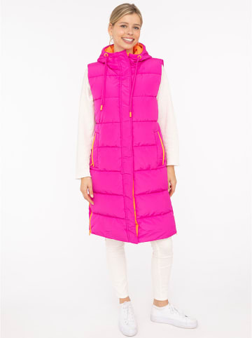 Zwillingsherz Steppweste "Smile" in Pink