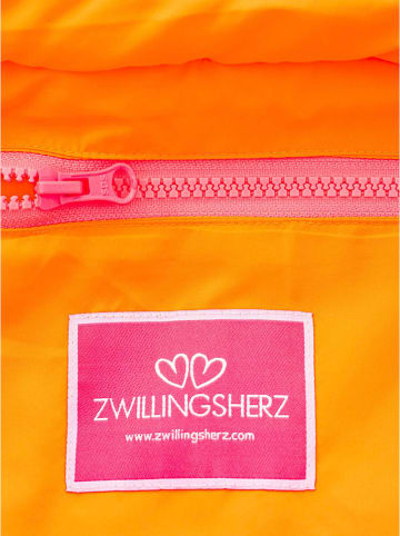 Zwillingsherz Shopper "Be Happy" in Pink - (B)50 x (H)29 cm