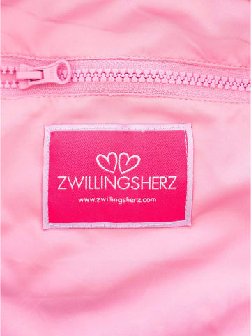 Zwillingsherz Shopper "Smile" in Khaki - (B)50 x (H)29 cm