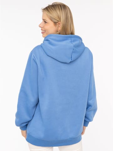 Zwillingsherz Hoodie "Happiness and Love" in Blau