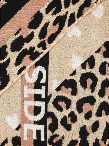 Zwillingsherz Driehoekige sjaal beige - (L)200 x (B)100 cm