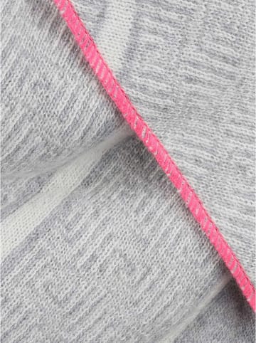 Zwillingsherz Dreieckstuch in Grau - (L)200 x (B)100 cm