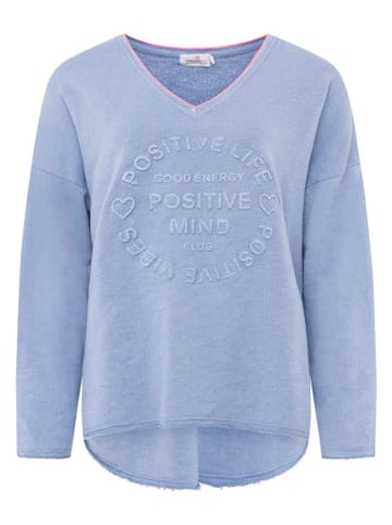 Zwillingsherz Sweatshirt lichtblauw