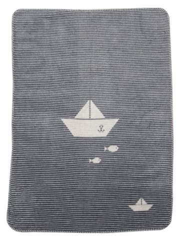 David Fussenegger Deken "Panda - Schiff" antraciet