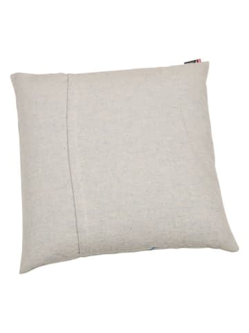 David Fussenegger Kussenhoes "Alba - Gras" beige/blauw