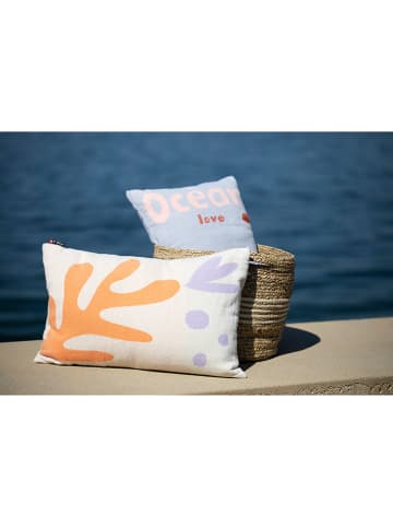 David Fussenegger Kussenhoes "Nova - Oceaan" lichtblauw