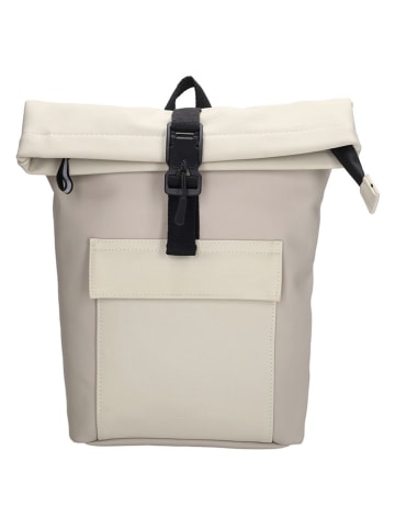 Beagles Rucksack "Kosai" in Beige/ Creme - (B)31,5 x (H)43,5 x (T)9,5 cm