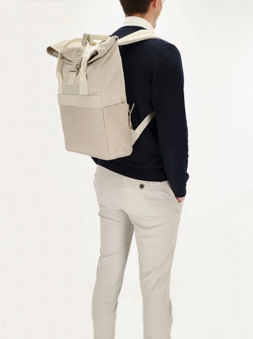 Beagles Rucksack "Kobe" in Beige - (B)28 x (H)53,5 x (T)13 cm