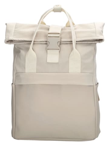 Beagles Rucksack "Kobe" in Beige - (B)28 x (H)53,5 x (T)13 cm