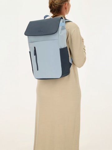 Beagles Rucksack "Kobe" in Hellblau/ Dunkelblau - (B)26 x (H)41,5 x (T)13 cm