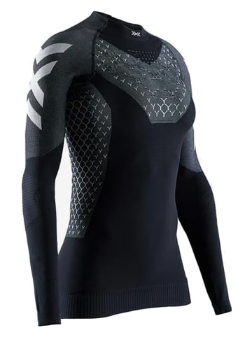 X-Bionic Hardloopshirt zwart