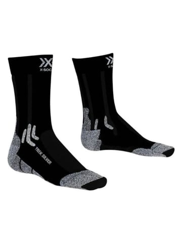 X-Bionic Skarpety trekkingowe "X" w kolorze czarnym