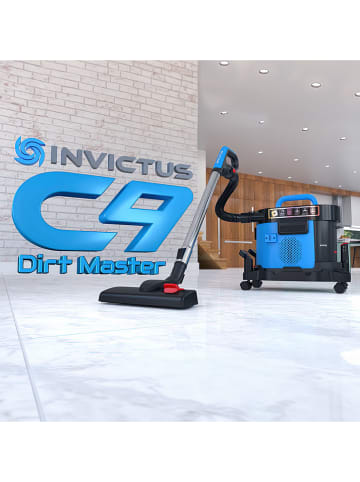 Genius Nat- & droogstofzuiger "Invictus C9" blauw