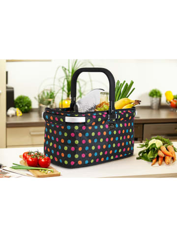 Falko Thermo-Einkaufskorb "Falko" in Bunt - (B)48 x (H)27 x (T)28 cm