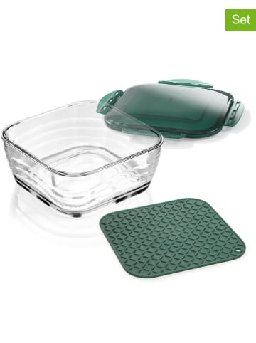 Genius 2-częściowy zestaw "Nicer Dicer Chef" w kolorze zielonym - 2,8 l