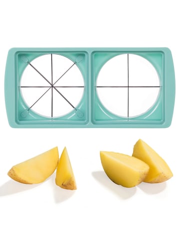Genius 12-delige snijset "Nicer Dicer Fusion smart Julietti" groen