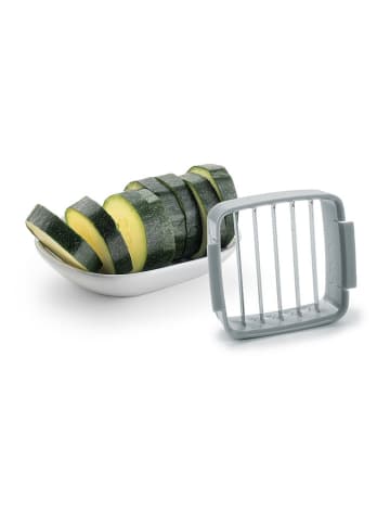 Genius 7-częściowy zestaw "Nicer Dicer Quick" w kolorze szaro-czarnym
