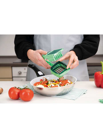 Nicer Dicer 12-delige snijset "Nicer Dicer Quick Professional" groen