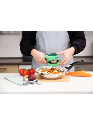 Nicer Dicer 12-częściowy zestaw "Nicer Dicer Quick Professional" w kolorze zielonym