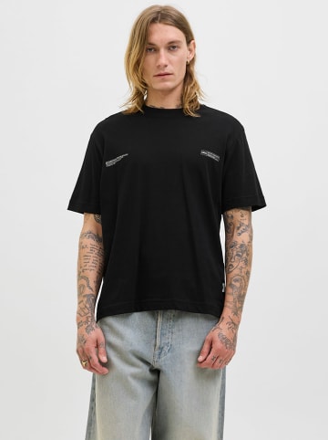 Jack & Jones Shirt "Jorbillyburg Photo" in Schwarz