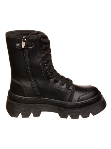 Primigi Leder-Stiefel "Berlin" in Schwarz