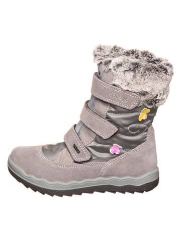 Primigi Leder-Winterstiefel "Frozen" in Grau