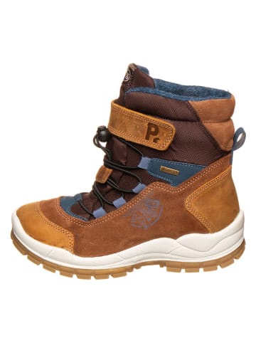 Primigi Leder-Winterstiefel "Hans" in Hellbraun