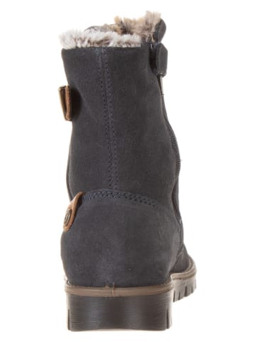 Primigi Leder-Winterstiefel in Anthrazit