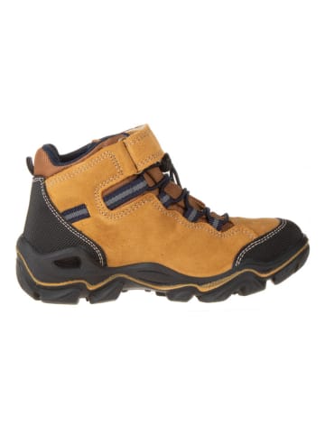 Primigi Leren boots zwart/geel