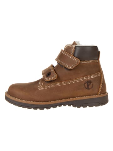 Primigi Leren winterboots "Play Casual" bruin