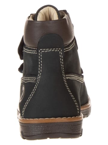 Primigi Leder-Boots "Play Casual" in Schwarz