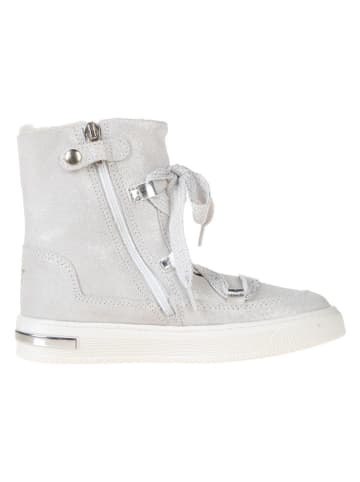 Primigi Leren winterlaarzen "Stylisch" zilverkleurig