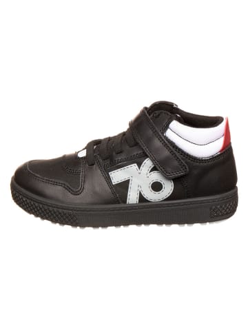 Primigi Skórzane sneakersy "Barth" w kolorze czarnym
