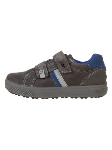 Primigi Skórzane sneakersy "Barth" w kolorze antracytowym