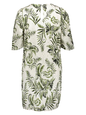 SisterS point Kleid in Creme/ Grün