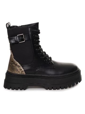 Twinset Boots in Schwarz/ Gold