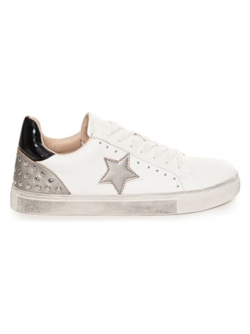 Twinset Sneakers wit/zilverkleurig