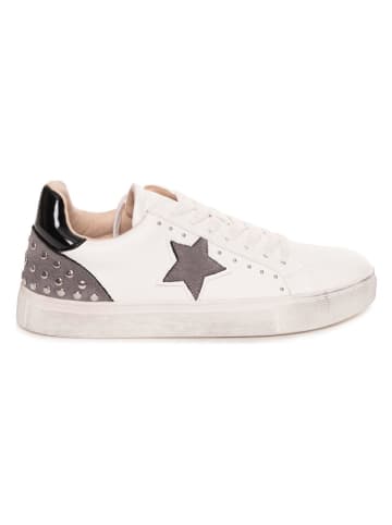 Twinset Sneakers in Weiß/ Grau