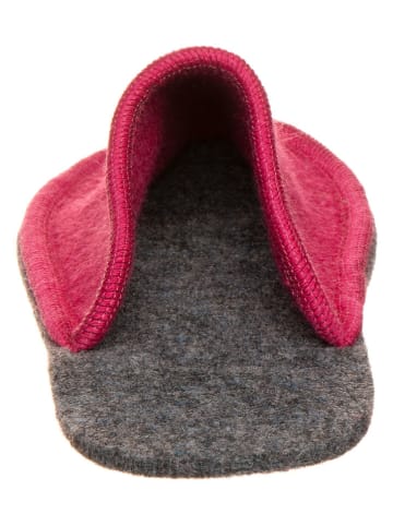 kitz-pichler Woll-Hausschuhe "Hubi" in Pink
